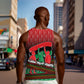 Unapologetically African Pan African Profile Men Tank Top Black Liberation Tribal Geometric Africa Map Raised Fist
