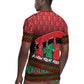 Unapologetically African Pan African Profile Rugby Jersey Black Liberation Tribal Geometric Africa Map Raised Fist