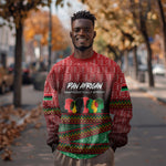Unapologetically African Pan African Profile Sweatshirt Black Liberation Tribal Geometric Africa Map Raised Fist