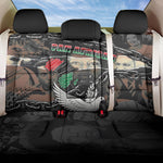 Unified Africa Pan African Raised Fist Peace Dove Chains Back Car Seat Cover Vintage Freedom Flag Map Collage