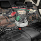 Unified Africa Pan African Raised Fist Peace Dove Chains Back Car Seat Cover Vintage Freedom Flag Map Collage