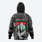 Unified Africa Pan African Raised Fist Peace Dove Chains Hoodie Vintage Freedom Flag Map Collage