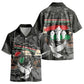 Unified Africa Pan African Raised Fist Peace Dove Chains Kid Hawaiian Shirt Vintage Freedom Flag Map Collage