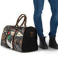 Unified Africa Pan African Raised Fist Peace Dove Chains Travel Bag Vintage Freedom Flag Map Collage