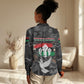 Unified Africa Pan African Raised Fist Peace Dove Chains Women Casual Shirt Vintage Freedom Flag Map Collage