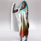 African 50th Birthday Hooded Blanket Vibrant Tribal Celebration Drums Vintage 1976