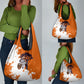 African 50th Birthday Wild And Free Grocery Bag Safari Wildlife Map Tribal Mask Heritage Art