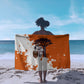 African 50th Birthday Wild And Free Sarong Safari Wildlife Map Tribal Mask Heritage Art