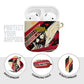 Angola Independence Day Antelope AirPods Case Flag Coat Of Arms Geometric African