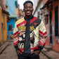 Angola Independence Day Antelope Bomber Jacket Flag Coat Of Arms Geometric African