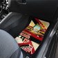 Angola Independence Day Antelope Car Mats Flag Coat Of Arms Geometric African
