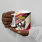 Angola Independence Day Antelope Ceramic Mug Flag Coat Of Arms Geometric African