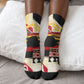 Angola Independence Day Antelope Crew Socks Flag Coat Of Arms Geometric African