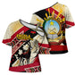 Angola Independence Day Antelope Cross Shoulder Shirt Flag Coat Of Arms Geometric African