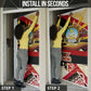 Angola Independence Day Antelope Door Cover Flag Coat Of Arms Geometric African