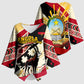 Angola Independence Day Antelope Kimono Sleeve Blouse Flag Coat Of Arms Geometric African