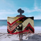 Angola Independence Day Antelope Sarong Flag Coat Of Arms Geometric African