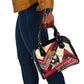 Angola Independence Day Antelope Shoulder Handbag Flag Coat Of Arms Geometric African