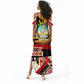 Angola Independence Day Antelope Summer Maxi Dress Flag Coat Of Arms Geometric African