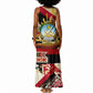 Angola Independence Day Antelope Tank Maxi Dress Flag Coat Of Arms Geometric African