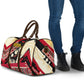 Angola Independence Day Antelope Travel Bag Flag Coat Of Arms Geometric African