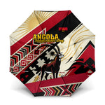 Angola Independence Day Antelope Umbrella Flag Coat Of Arms Geometric African