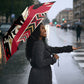 Angola Independence Day Antelope Umbrella Flag Coat Of Arms Geometric African