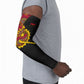 Angola Independence Day Arm Sleeves Black Red Flag Coat Of Arms Tribal Geometric