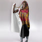Angola Independence Day Hooded Blanket Black Red Flag Coat Of Arms Tribal Geometric
