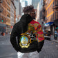 Angola Independence Day Hoodie Black Red Flag Coat Of Arms Tribal Geometric