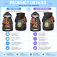 Angola Independence Day Pet Hoodie Black Red Flag Coat Of Arms Tribal Geometric