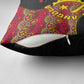 Angola Independence Day Pillow Cover Black Red Flag Coat Of Arms Tribal Geometric