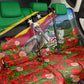 Saint Kitts And Nevis Back Car Seat Cover Caribbean Pride Tropical Island Map Pelican Floral