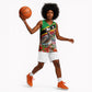 Saint Kitts And Nevis Basketball Jersey Caribbean Pride Tropical Island Map Pelican Floral