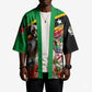 Saint Kitts And Nevis Kimono Caribbean Pride Tropical Island Map Pelican Floral