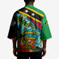 Saint Kitts And Nevis Kimono Caribbean Pride Tropical Island Map Pelican Floral