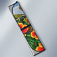 Barbados Trident Coat Of Arms Auto Sun Shade Caribbean Pride Tropical Beach Floral Map