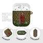 Rosa Parks Christmas AirPods Case Plaid Festive Stamp Vintage Civil Rights Legend