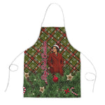 Rosa Parks Christmas Apron Plaid Festive Stamp Vintage Civil Rights Legend