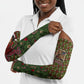 Rosa Parks Christmas Arm Sleeves Plaid Festive Stamp Vintage Civil Rights Legend