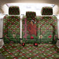 Rosa Parks Christmas Back Car Seat Cover Plaid Festive Stamp Vintage Civil Rights Legend