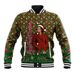 Rosa Parks Christmas Baseball Jacket Plaid Festive Stamp Vintage Civil Rights Legend