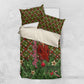 Rosa Parks Christmas Bedding Set Plaid Festive Stamp Vintage Civil Rights Legend