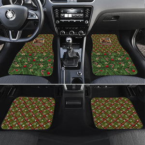 Rosa Parks Christmas Car Mats Plaid Festive Stamp Vintage Civil Rights Legend