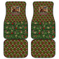 Rosa Parks Christmas Car Mats Plaid Festive Stamp Vintage Civil Rights Legend