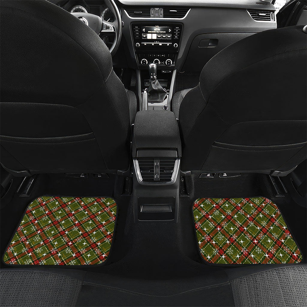 Rosa Parks Christmas Car Mats Plaid Festive Stamp Vintage Civil Rights Legend