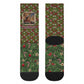 Rosa Parks Christmas Crew Socks Plaid Festive Stamp Vintage Civil Rights Legend