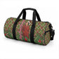 Rosa Parks Christmas Duffle Bag Plaid Festive Stamp Vintage Civil Rights Legend