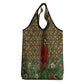 Rosa Parks Christmas Grocery Bag Plaid Festive Stamp Vintage Civil Rights Legend