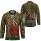 Rosa Parks Christmas Hockey Jersey Plaid Festive Stamp Vintage Civil Rights Legend
